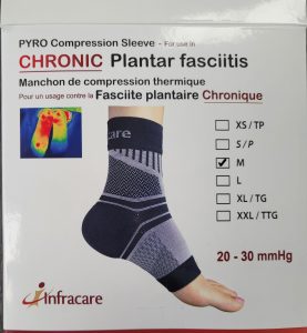 Plantar fasciitis compression sleeve