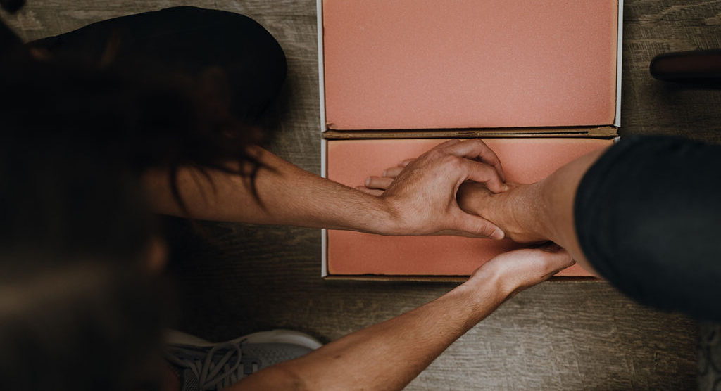 Casting the feet for custom foot orthotics using a foam box